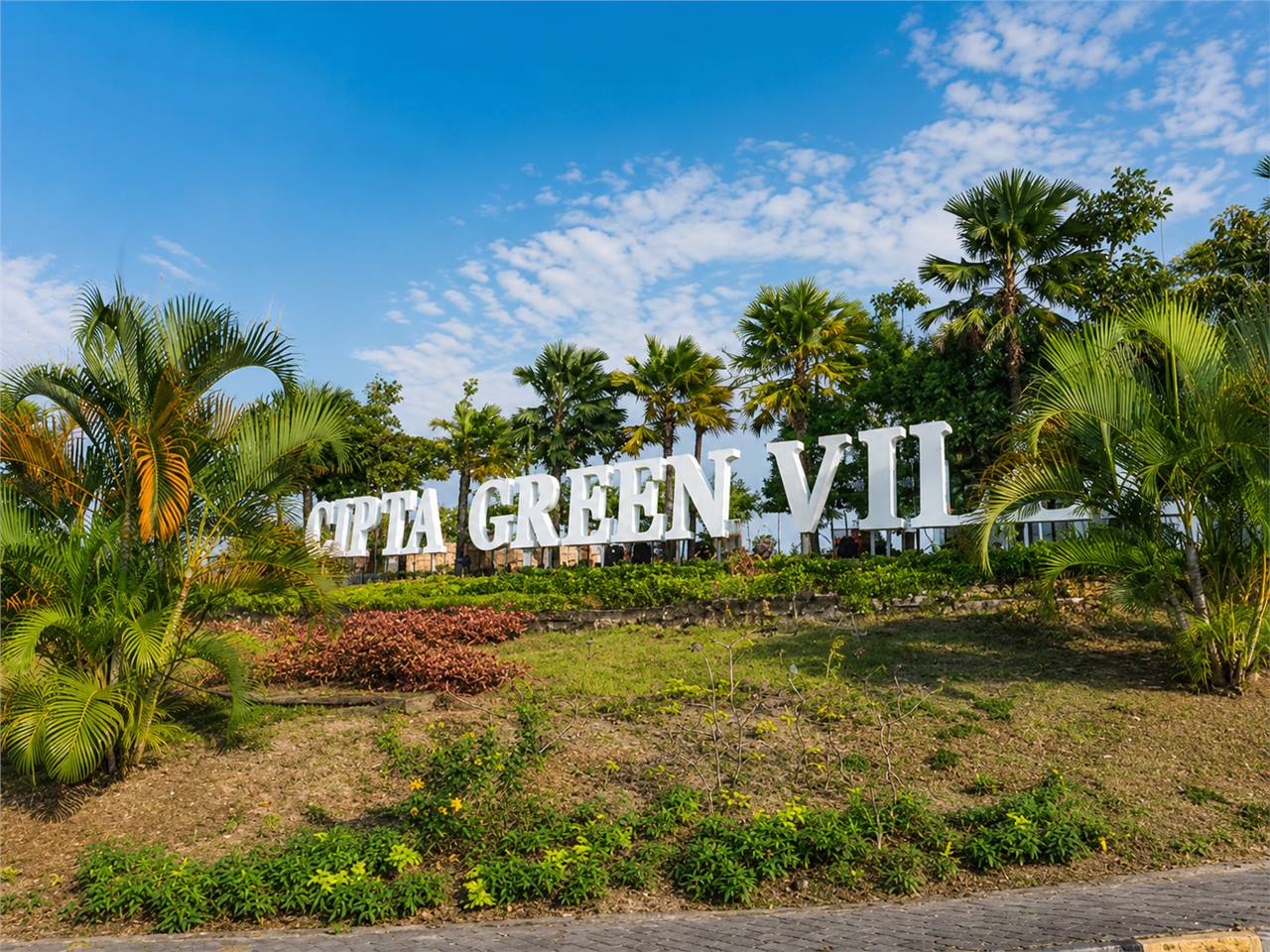 Identitas kawasan Cipta Green Ville sebagai lingkungan hunian yang terus berkembang