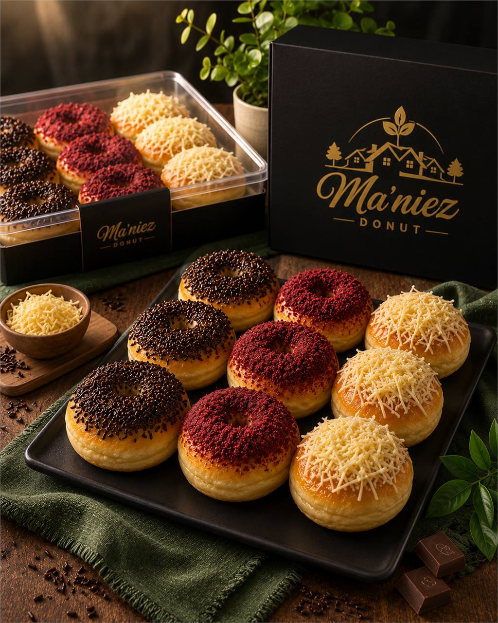 Ma'niez Donut untuk katalog PALUGADA CGV
